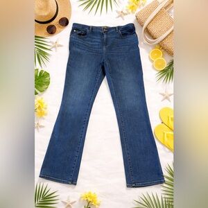 Torrid Super Soft Mid-Rise Skinny Crop Jeans Size 18 Stretch